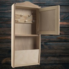 Hanging Wooden Key Cabinet /