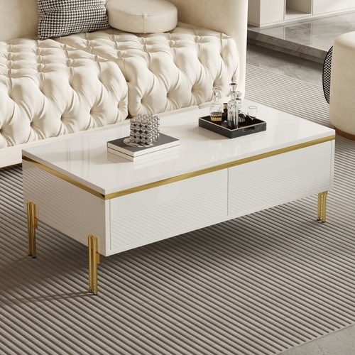 High gloss coffee table - high,