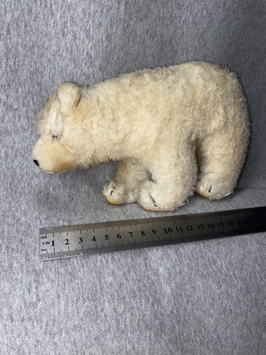 Vintage polar bear plush soft - bear,