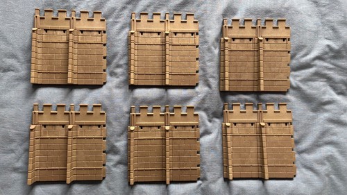 Vintage playmobil castle parts