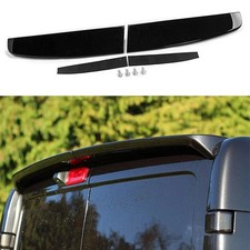 Glossy Black Roof Spoiler Rear