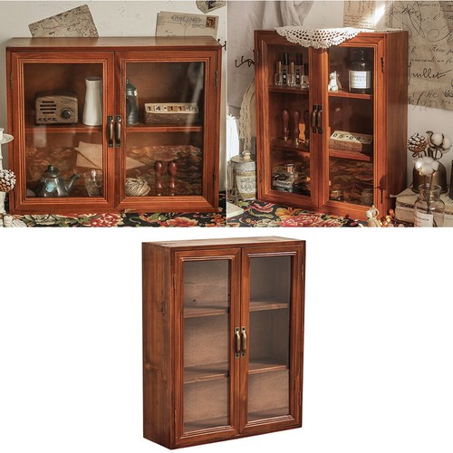 Wooden cupboard desktop - cupboard, wall