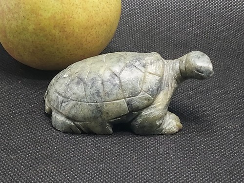 Vintage tortoise carved - vintage-, tortoise,carved