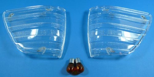 White turn signal lenses - signal, for