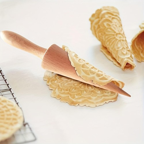 Ice cream cone maker - ice, omelet