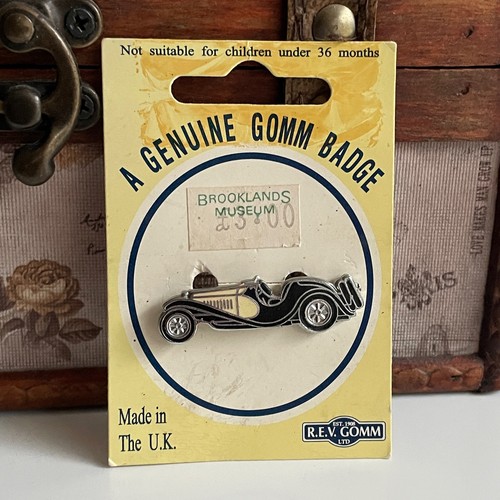 Vintage badge bugatti - vintage, gomm