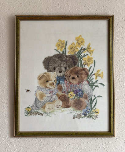 Completed framed cross - completed,