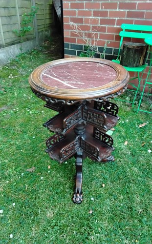 Ornate antique revolving - ,