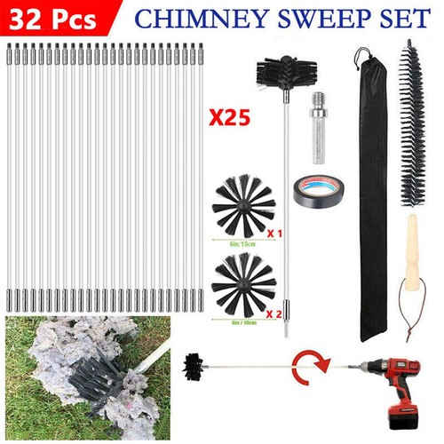 32x flexible chimney sweep - chimney,