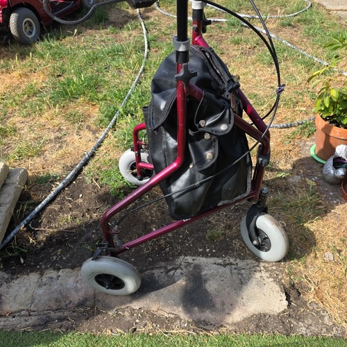 Wheel mobility walker used - wheel,