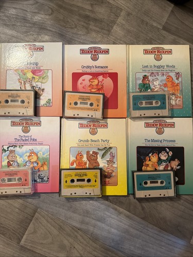 Teddy ruxpin book cassette - ruxpin,