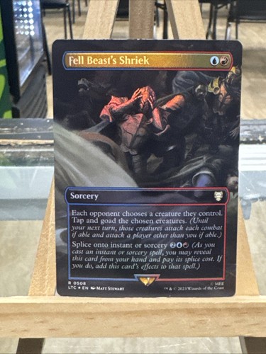 Mtg fell beast shriek - mtg, *fell