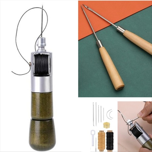 Diy leather sewing awl kit - leather,