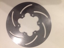 Drift Trike / Kart Steel Slotted Brake Disc 200 dia x 3mm thick