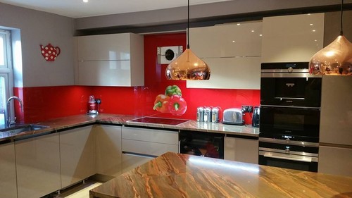 Quartz kitchen worktops top - kitchen,