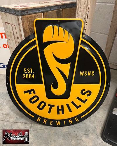 Foothills brewing beer sign - beer,