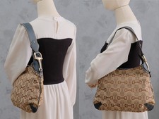 GUCCI Horsebit Hobo Shoulder Hand Bag Authentic *RARE*