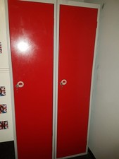 2 X Metal Storage Lockers And