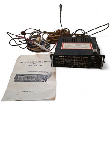 Vintage uher graphic - uher, equalizer