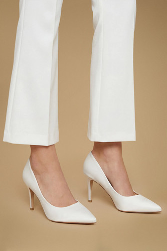 Oasis ivory court shoes - oasis, womens