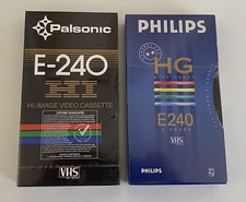 VHS Blank Video Tapes x 2 New