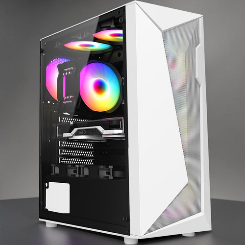 Cit white gaming case - cit,