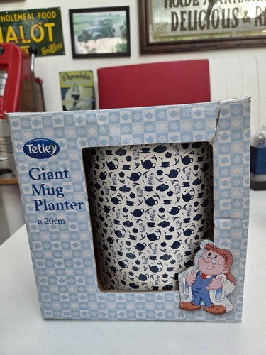 Tetley giant mug planter 20cm - giant,