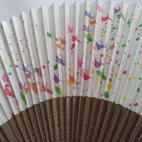 Women folding fan 7in - women's,