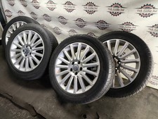 2008 VOLVO S80 D5 MK2 30666082 SET OF GENUINE 17 INCH ALLOY WHEELS