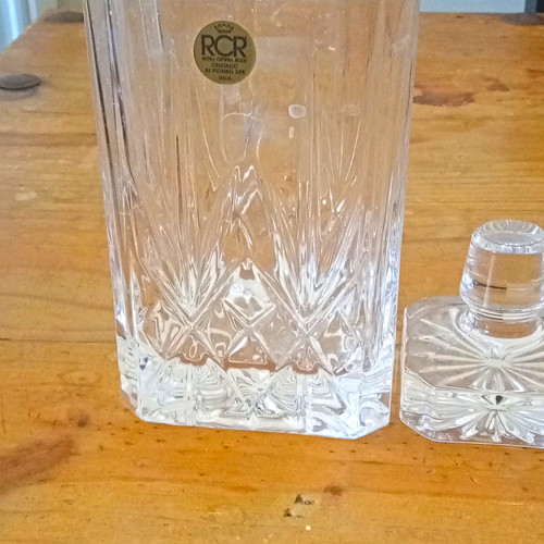 Rcr clear cut glass square - glass,