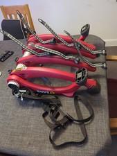 Saris 3-Bike Rear Cycle Carrier Rack Car Hatch Mount Fits Prius 2004 On, Red. 