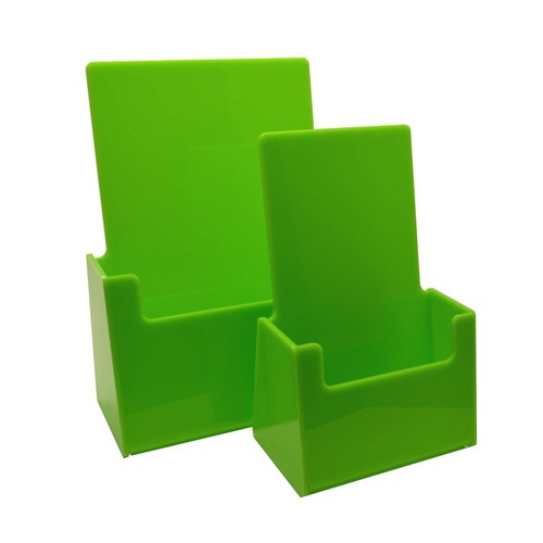 Leaflet menu holder green - holder,