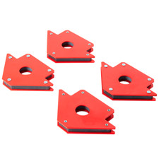 SET OF 4 50LB MAGNETIC WELDING HOLDERS WELDER MAGNET ARROWS 3 ANGLES HOLD SOLDER