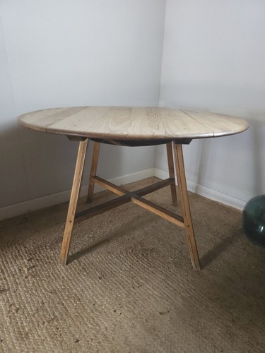 Ercol drop leaf dining table
