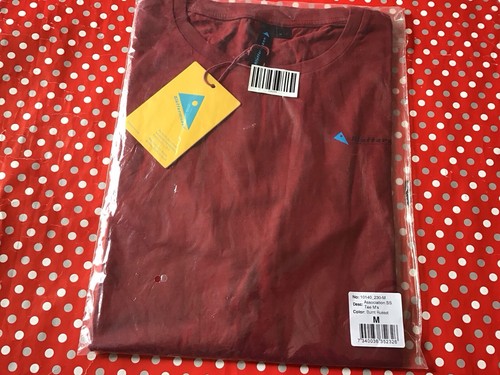 Klattermusen burnt russet tee - russet,
