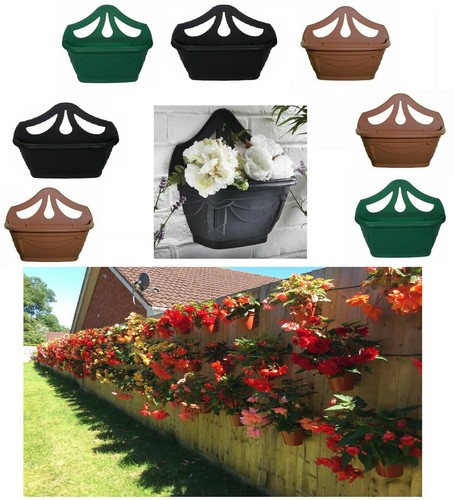 Fence wall planter plant - fence,