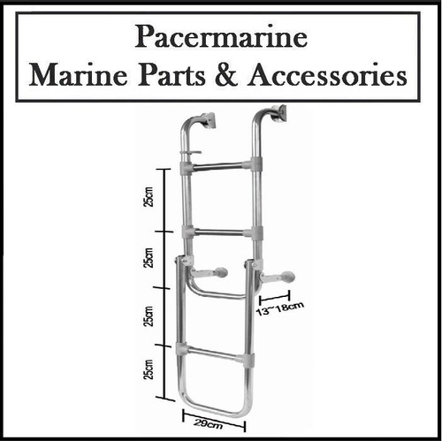 Boat step folding stainless - boat,