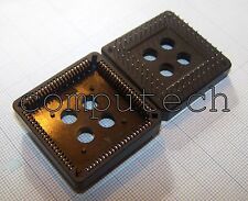 2 pezzi PLCC 84 PIN Zoccolo THT  84 pin SOP Socket 84 PIN ITT LCS 84 Serie