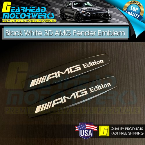 Amg edition black emblem - amg, metal