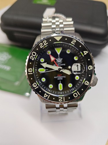 Steeldive skx gmt - skx, automatic