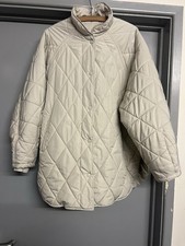Ladies Quilted Cream Zara