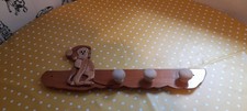 Wooden Monkey Coat Hook