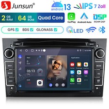 Car Stereo Android 13 GPS WiFi For Vauxhall Astra H Corsa C D Meriva Zafira A B 2+64G