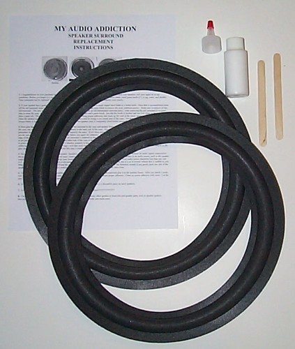 Speaker surround repair - repair, kit