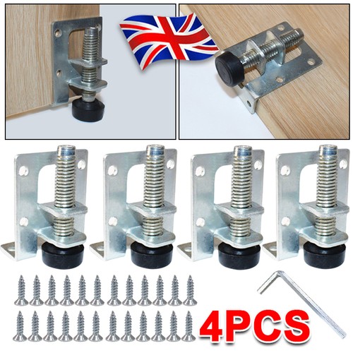 Leveling feet for workbench - 4x,