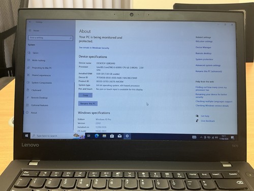 Lenovo thinkpad t470 - lenovo,