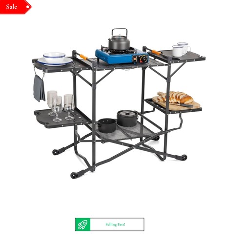 Camping kitchen stand - camping,