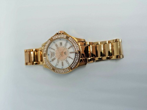 Golden ladies watch - golden,