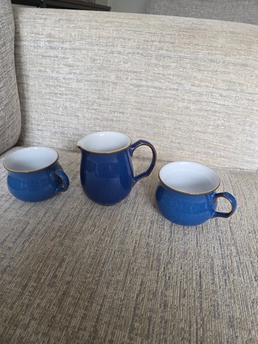 Denby imperial blue milk jug - blue,
