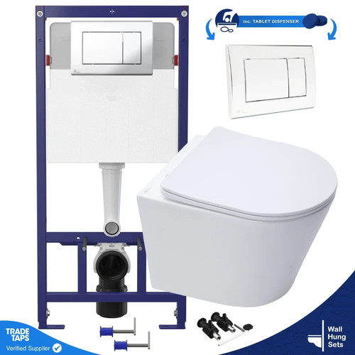 Wall hung toilet pan seat - wall,